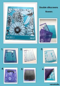 Image of Set 004 VeroS Silk Screens (2 Parts) tutorial