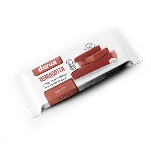 Image of a pack of Darwi Terracotta Air Dry Clay, 500g