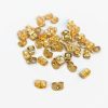 Image of open pack of Butterfly Ear Nuts, 14K GOLD plated Stainless Steel